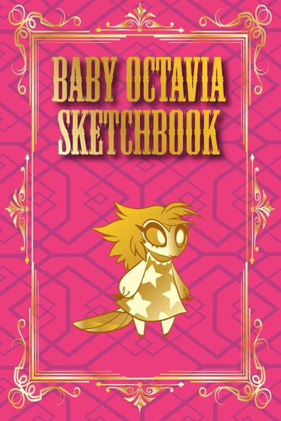 Independently Published Octavia Sketchbook - For Fans Of Helluva 104 Pages To Draw Inside A Book Styled Like Baby Octavia: Blank Framed Pages For Fans Of Helluva Great Gift For Kids Adults, ürün görseli 1