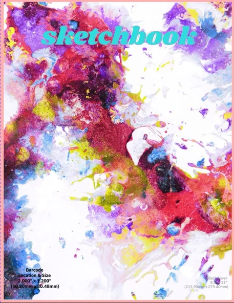Sketch Book: Blank Paper For Drawing - 120Pages ( 8.5"X11" )Blank Paper For Drawing, Doodling Or Sketching "Sketch Books For Kids ürün görseli 1