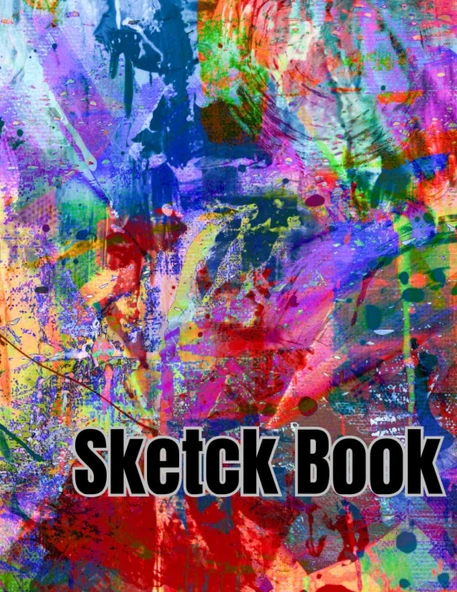 Sketch Book: Notebook For Drawing, Writing, Painting, Sketching Or Doodling ürün görseli 1