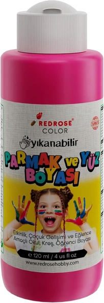 Red Fuşya Parmak Boyası 120 Ml ürün görseli 1