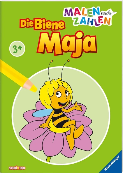 Die Biene Maja: Malen Nach Zahlen Ab 3 ürün görseli 1