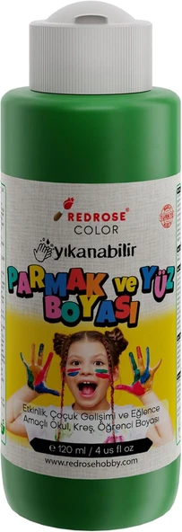 Yeşil Parmak Boyası 120Ml ürün görseli 1