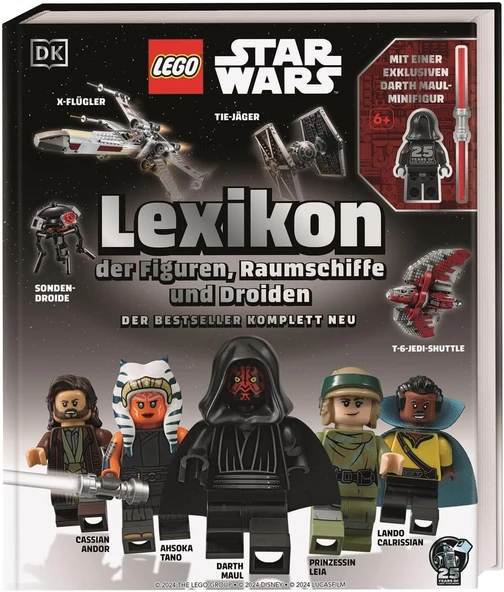 Lego® Wars(Tm) Lexikon Der Figuren, Raumschiffe Und Droiden: Der Bestseller Komplett Neu. Mit Einer Exklusiven Wars-Minifigur. Das Buch Zu 25 Jahre Lego® Wars(Tm) ürün görseli 1
