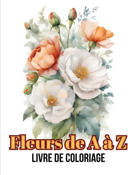 Independently Published Livre De Coloriage Fleurs De A À Z (French Edition) ürün görseli 1