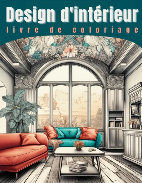 Independently Published D'Intérieur Livre De Coloriage ürün görseli 1