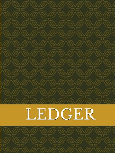 Ledger Small Size - Copy Size - 11 X 8.5 Inch - A4 - 70 Gsm Ledger Paper - 100 Pages ürün görseli 1