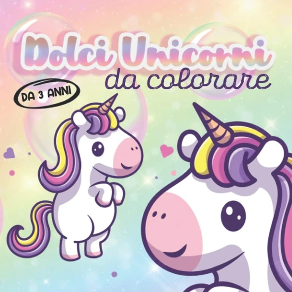 Dolci Unicorni Da Colorare (Italian Edition) ürün görseli 1