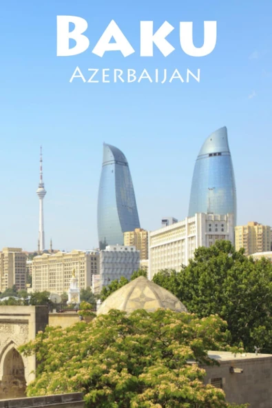 I Haven'T Been Everywhere, But Baku Is On My List: A Blank Sketchbook For Artists, Drawing, Doodling, Writing, And Recording Your Travels And ... Lovers.: 100 Pages, 6X9 Matte ürün görseli 1