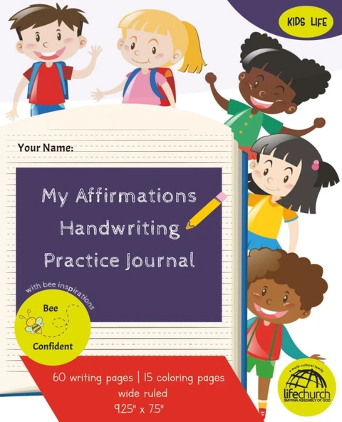 9.25 X 7.5 Inch Handwriting Practice Paper Notebook With Bee Inspirations And Coloring Sheets For Grades K-3 ürün görseli 1