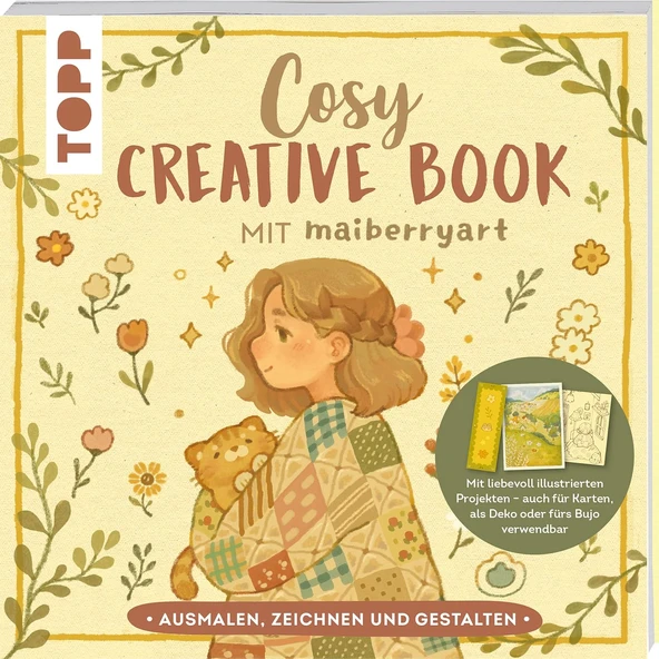Cosy Creative Book Mit Maiberryart: Kreative Auszeit Mit Entspannenden Projekten ürün görseli 1
