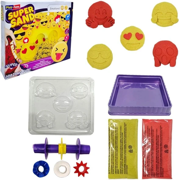 Playtoys Temetic Series 2 Renkx200 Gr Kum Oyun Seti ürün görseli 1
