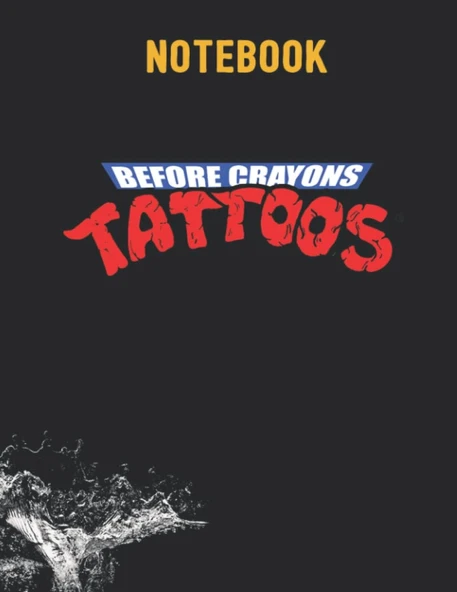 Tattoo Artist Ron Before Crayons Graffiti 8.5X11 Inches / 140 Pages / 70 Sheets ürün görseli 1