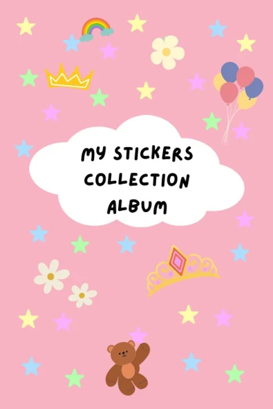 Independently Published My Sticker Album: Blank Sticker Book For Kids, Girls, Boys | 100 Pages Of Keeping Creative Stickers For Memory | 6 X 9 Easy And Portable | Scrapbook ürün görseli 1