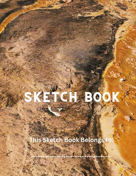 Sketch Book: 8.5 X 11 Inches ürün görseli 1