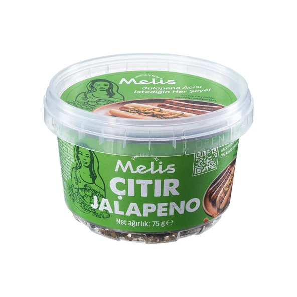 Melis Çıtır Jalepeno 75 gr x 4 Adet - Resim 2