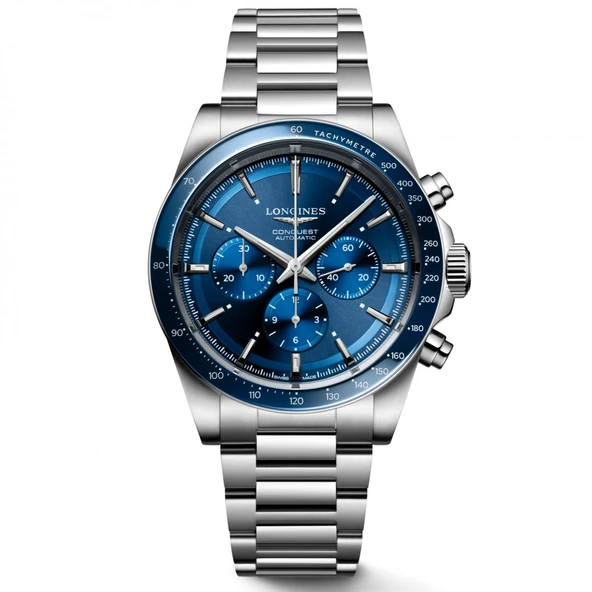 Longines L38354926 Conquest Chronograph Erkek Kol Saati ürün görseli 1