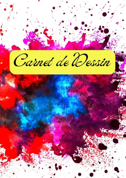 Independently Published Carnet De Dessin: Cahier De Dessin A4 Contenant 110 Pages Blanches Pour Exprimer Votre Créativité Artistique ürün görseli 1