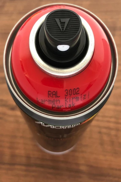 MOTİP CARAT RAL3002 Karmen Kırmızı Parlak Sprey Boya 400 ML ürün görseli 1