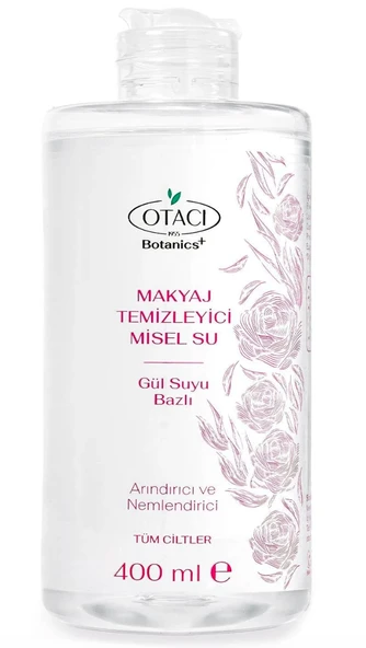 Otacı Gül Suyu Bazli Doğal Micellar Makyaj Temizleme Suyu 400 ml ürün görseli 1