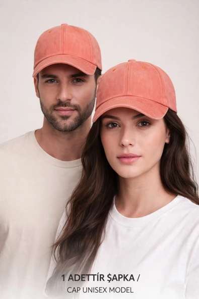 Nakışlı Şapka/Cap/Baseball Şapkası – %100 Pamuk Gabardin Unisex Model ürün görseli 1