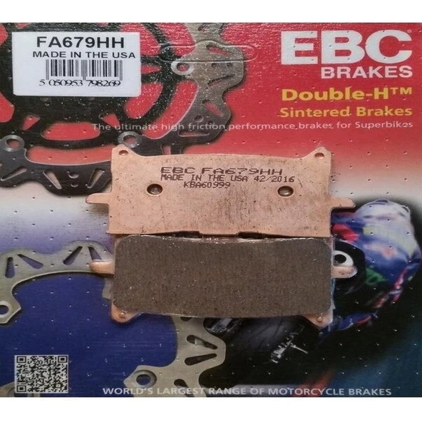 Ebc FA679HH Fren Balata Sinter Metal ürün görseli 1