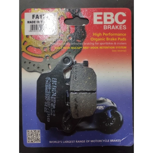 Ebc FA174 Fren Balatası ürün görseli 1
