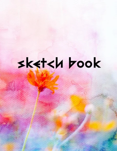 Sketch Book: Sketchbook For Artist Drawing Blank Paper Pad 8.5" X 11" - Notebook 125 Pages Blank Paper Book For Sketching Painting Doodling Books ürün görseli 1