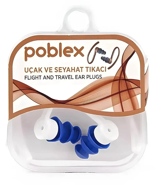 Poblex Uçak ve Seyahat Tıkacı ürün görseli 1
