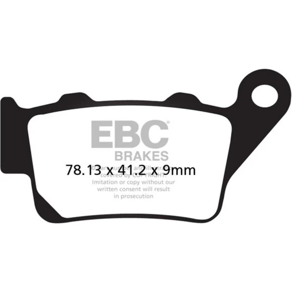 Ebc FA213HH Bmw F800 / F850 Arka Fren Balatası ürün görseli 1