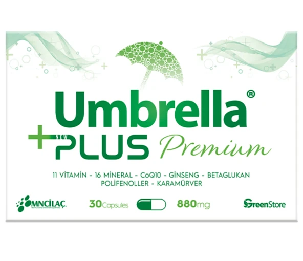 Umbrella+ Plus Premium Formulation 30 Kapsül ürün görseli 1