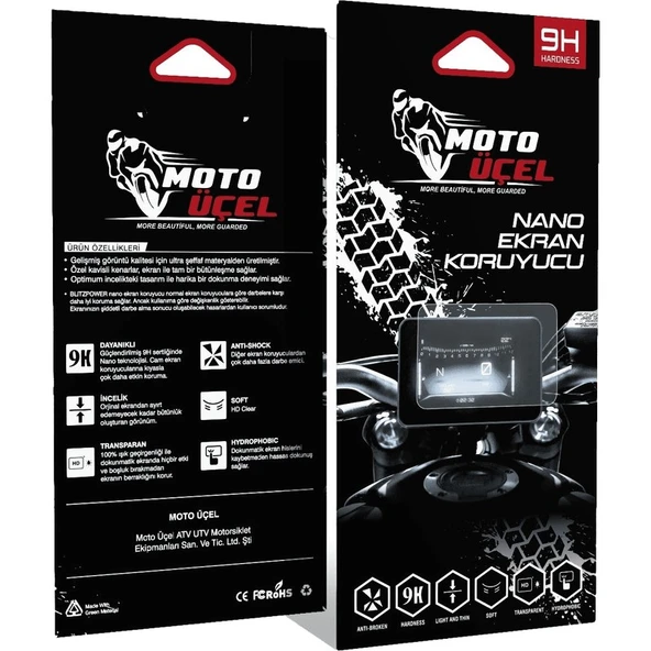 Moto Üçel Cfmoto  450 Sr Uyumlu Nano Ekran Koruyucu ürün görseli 1