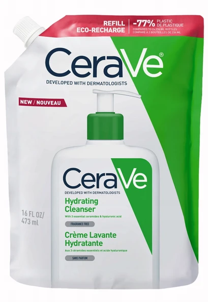 CeraVe Hydrating Cleanser Refill 473 ml ürün görseli 1