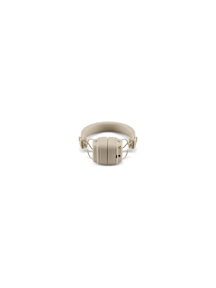 Marshall Major V Krem Kulak Üstü Bluetooth Kulaklık - Resim 3