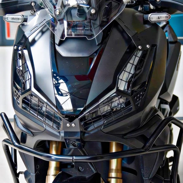 Moto Üçel Honda Adv 350 Uyumlu Far Koruma ürün görseli 1