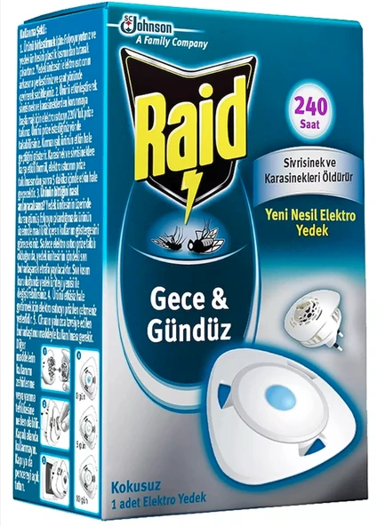 Raid Gece & Gündüz Sistem Yedek 2,2 g ürün görseli 1