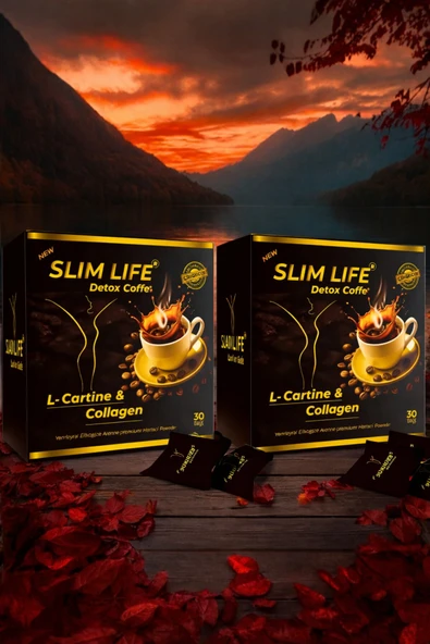 Sinem ana Slim Life Detox Coffee – 30 Şase Bitkisel Kahvesi | L-Carnitine, Kollajen, Şekersiz ürün görseli 1