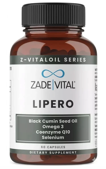 Zade Vital Lipero 60 Kapsül ürün görseli 1