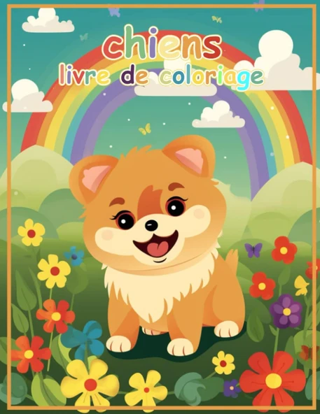 Independently Published Chiens Livre De Coloriage: Pour Enfants, 40 | Livre De Coloriage Pour, Enfants | Livres De Coloriage ... ürün görseli 1