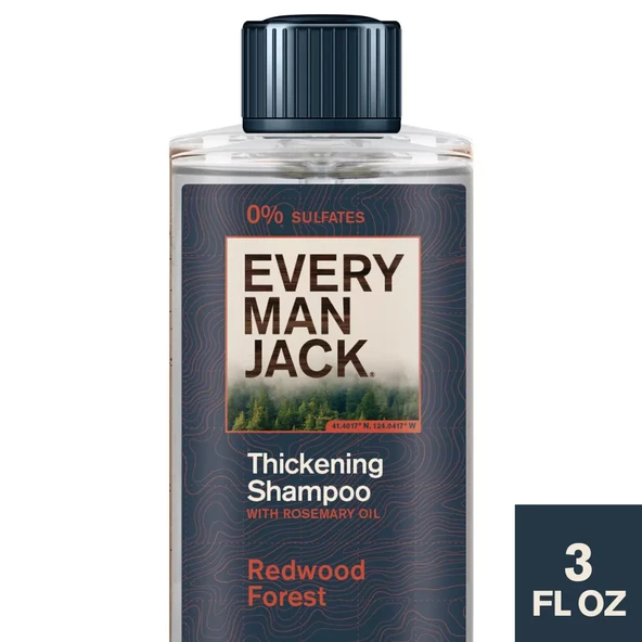 Every Man Jack Thickening Seyahat Boyu Şampuan 90ML ürün görseli 1