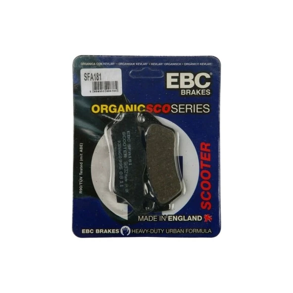 Ebc 2007 Piaggio Beverly 400 Ön Fren Balatası Ebc SFA181 ürün görseli 1