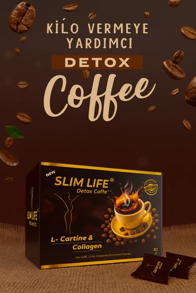 Slim Life Detox Coffee 30 şase Bitkisel Kahvesi ürün görseli 1