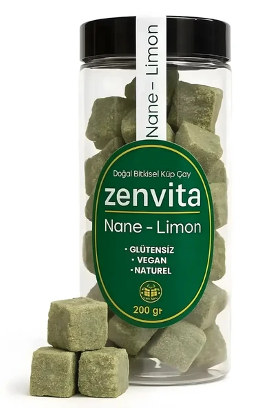 Zenvita Nane Limon Çayı Küp 200 gr ürün görseli 1