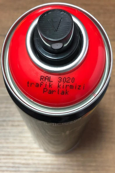 MOTİP CARAT RAL3020 Trafik Kırmızı Parlak Sprey Boya 400 ML ürün görseli 1