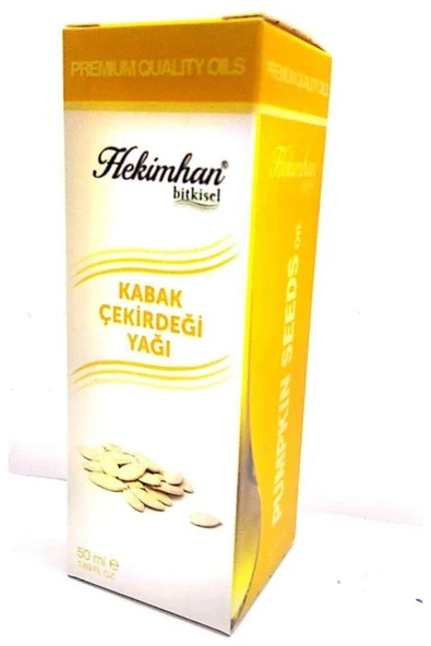 Hekimhan Kabak Çekirdeği Yağı 50ml - - Soğuk Press ürün görseli 1