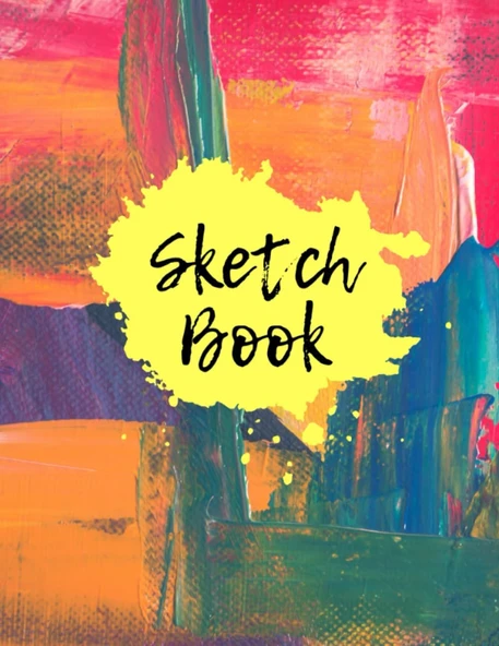 The Ultimate Sketchbook For Creative Kids - Notebook For Drawing, Writing, Painting, Sketching Or Doodling, 120 Pages, 8.5X11: Unleash Your Artistic Genius Through Imaginative Adventures! ürün görseli 1
