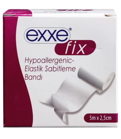 Exxe Fix Elastik Sabitleme Bandı 5m x 2,5cm ürün görseli 1