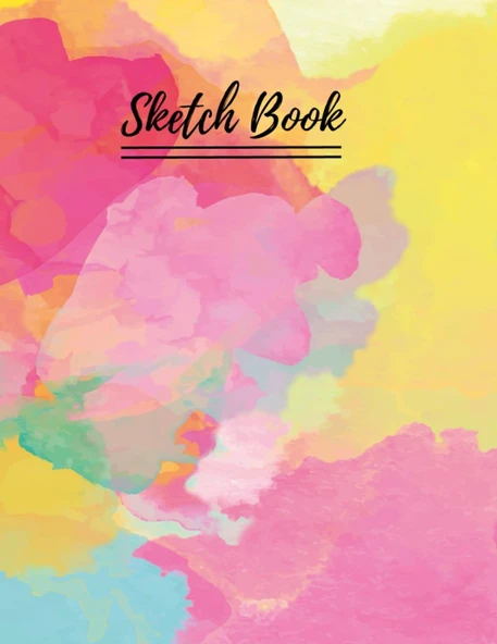 Sketch Book: Artist Drawing, Drawing Notebook, Size 8.5 X 11 , 120 Pages ürün görseli 1