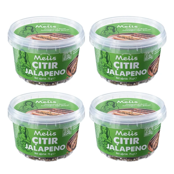 Melis Çıtır Jalepeno 75 gr x 4 Adet ürün görseli 1