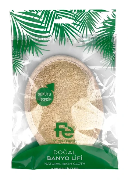 Fe Loofah Ped Yüz Vücut Lifi FEFU102 ürün görseli 1