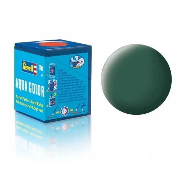 Aqua Color Dark Green - Mat Boya - 18 ml ürün görseli 1